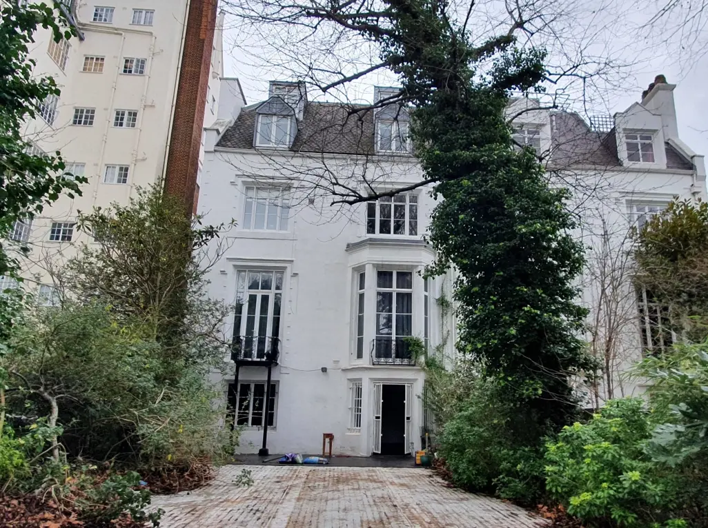 Rear elevation of the residential property at 7a Abbey Road